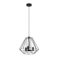 Eglo Zwarte draadlampTarle Ø 44,5 - 43845