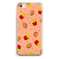 Chicken 'n Fries: iPhone 5 / 5S / SE Transparant Hoesje