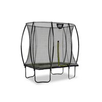 Exit Silhouette trampoline met net - 214 x 153 cm - Zwart - thumbnail