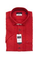 Jupiter Casual Short Style Overhemd Korte mouw rood