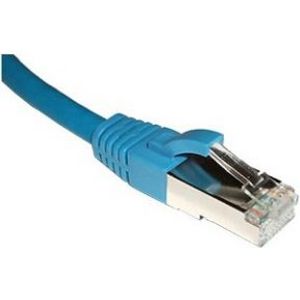 ACT Blauwe 2 meter LSZH SFTP CAT6A patchkabel met RJ45 connectoren