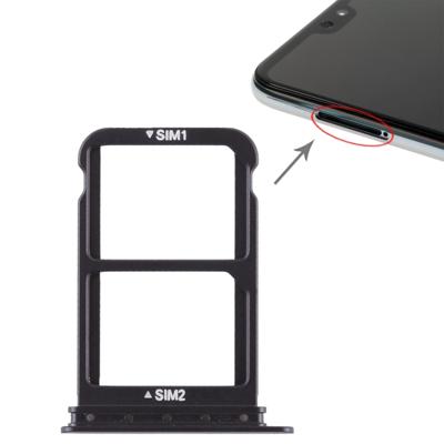 SIM-kaarthouder + SIM-kaarthouder voor Huawei P20 Pro (zwart)