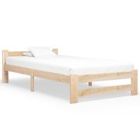 Bedframe massief grenenhout 100x200 cm