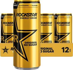 Rockstar Energy Drink Original No Sugar (12 x 250 ml)