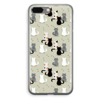 Katten: iPhone 8 Plus Transparant Hoesje