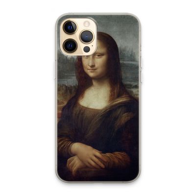 Mona Lisa: iPhone 13 Pro Max Transparant Hoesje