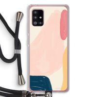 Saturday Flow: Samsung Galaxy A51 5G Transparant Hoesje met koord