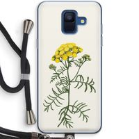 Tansy: Samsung Galaxy A6 (2018) Transparant Hoesje met koord