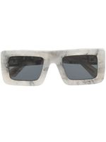 Off-White Eyewear lunettes de soleil Arrows à monture carrée - Gris