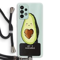 Avocuddle: Samsung Galaxy A52s 5G Transparant Hoesje met koord