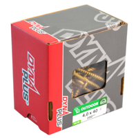 Dynaplus Gevelschroef Ar-Bronze Cilinderkop Deeldraad Torx TX15 4.0X50/28 | 200 stuks - 0284.08.25901