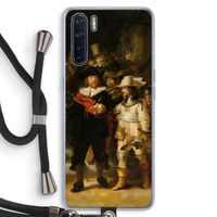 De Nachtwacht: Oppo A91 Transparant Hoesje met koord De Nachtwacht: Oppo A91 Transparant Hoesje met koord