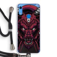 Hell Hound and Serpents: Huawei Y6s Transparant Hoesje met koord