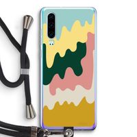 Baar B: Huawei P30 Transparant Hoesje met koord