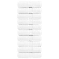 VidaXL Gastendoekjes solund 10 st 600 g/m² 30x50 cm wit