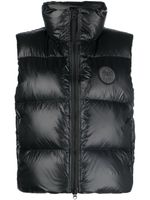 Canada Goose logo-patch padded gilet - Noir - thumbnail