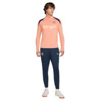Nike Chelsea Strike Trainingspak 1/4-Zip 2024-2025 Lichtroze Donkerblauw Goud