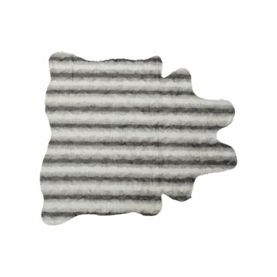 Tapijt DKD Home Decor 160 x 150 x 2 cm Grijs Polyester Wit