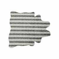 Tapijt DKD Home Decor 160 x 150 x 2 cm Grijs Polyester Wit