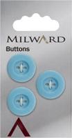 Milward Knoop Mat met Opstaande Rand Paars 17mm (3 stuks)