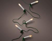 Kerstverlichting kaars 30 lampjes klassiek warm