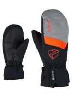 Ziener Levin Gtx Kinder Handschoen Dark Melange/Black 7