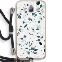 Terrazzo N°2: Samsung Galaxy J3 (2016) Transparant Hoesje met koord