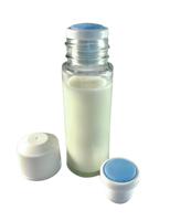 Brocacef Depper flacon glas 30ml blauw depperopzet