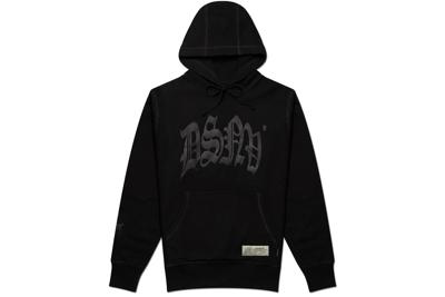 Dosnoventa Black Letter Hoodie - Zwart Dosnoventa Black Letter Hoodie - Zwart