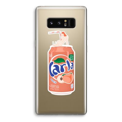 S(peach)less: Samsung Galaxy Note 8 Transparant Hoesje