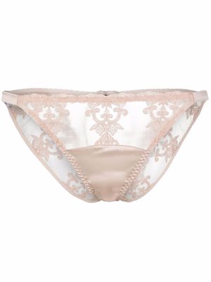 Fleur Of England culotte Dajlia Ouvert - Tons neutres