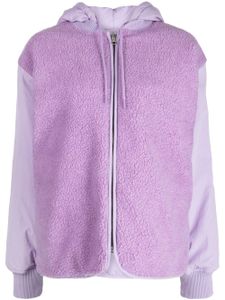 CHOCOOLATE hoodie en polaire à lien de resserrage - Violet