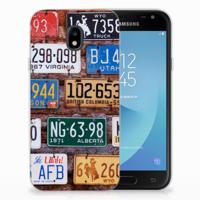Samsung Galaxy J3 2017 | Siliconen hoesje | met foto Kentekenplaten