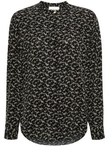 MARANT ÉTOILE chemise Catchell à manches chauve-souris - Noir