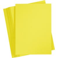 Creativ Company Gekleurd karton, a6, vel 105x148 mm, 180 gr, sun yellow, 100 vel/ 1 doos