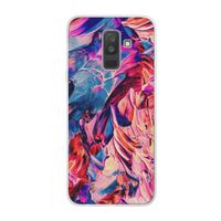 Pink Orchard: Samsung Galaxy A6 Plus (2018) Transparant Hoesje