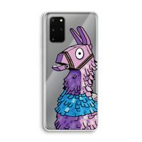 Lama: Samsung Galaxy S20 Plus Transparant Hoesje