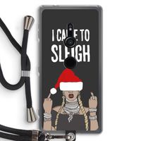 Came To Sleigh: Sony Xperia XZ2 Transparant Hoesje met koord