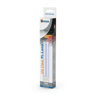 Superfish UV PL Lamp 18W 2G11-225mm - Universele Klaringslamp voor Vijvers, 8000 uur Levensduur