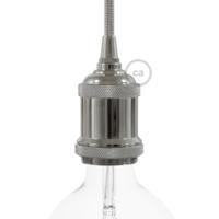 Industriele e27 fitting design vintage koper design ring