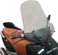 GIVI Windscherm, moto en scooter, D432ST Verhoogd transparant