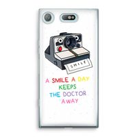 Smile: Sony Xperia XZ1 Compact Transparant Hoesje