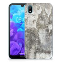 Huawei Y5 (2019) | TPU | Siliconen hoesje | Beton Print