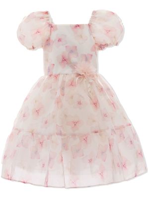 Tulleen robe Tesoros en organza - Rose