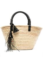 Alanui grand sac cabas Icon Palm Leaf - Tons neutres - thumbnail