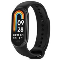 Siliconen bandje - Zwart - Xiaomi Smart band 8