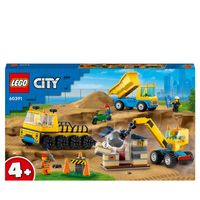 LEGO® City 60391 bouwvoertuigen en kraan met sloopkogel