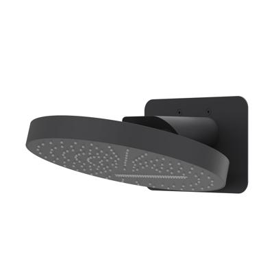 Hoofddouche IVY HALO Wandmodel Inc. Wandbeugel en Inbouwbox 32 cm Mat Zwart PED Hoofddouche IVY HALO Wandmodel Inc. Wandbeugel en Inbouwbox 32 cm Mat Zwart PED