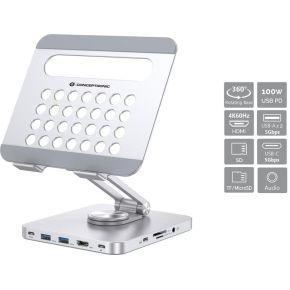 Conceptronic DONN26G Zilver Tablet Multimedia-standaard