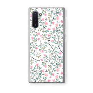 Sierlijke bloemen: Samsung Galaxy Note 10 Transparant Hoesje